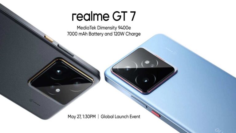 Realme GT 7 Launching In India On 27 May